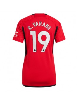 Manchester United Raphael Varane #19 Heimtrikot für Frauen 2023-24 Kurzarm